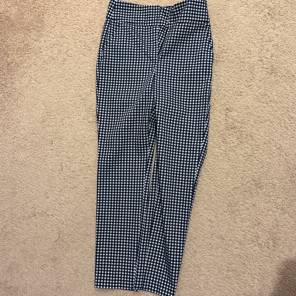 Gingham Trousers